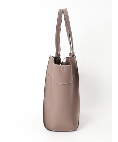 m.f.editorial(エムエフエディトリアル)の「エムエフエディトリアルレディース/m.f.editorial:Women デザインハンドル トートバッグ A4対応(トートバッグ・レディース・ブラウン/ブラック・FREE)」の17枚目の写真