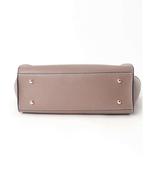 m.f.editorial(エムエフエディトリアル)の「エムエフエディトリアルレディース/m.f.editorial:Women デザインハンドル トートバッグ A4対応(トートバッグ・レディース・ブラウン/ブラック・FREE)」の19枚目の写真