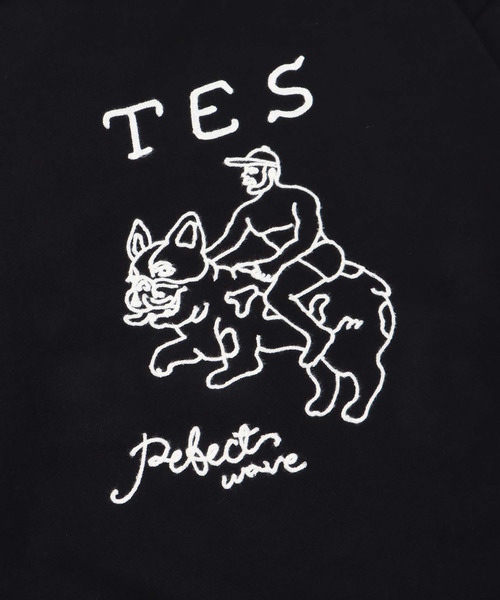 The Endless Summer（エンドレスサマー）の「TES BUHI CHAIN EMB PARKA / パーカー（パーカー・メンズ・ブラック/ブルーグレー・SMALL/MEDIUM/LARGE/X-LARGE）」の11枚目の写真