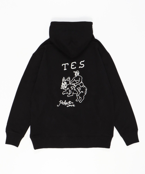 The Endless Summer（エンドレスサマー）の「TES BUHI CHAIN EMB PARKA / パーカー（パーカー・メンズ・ブラック/ブルーグレー・SMALL/MEDIUM/LARGE/X-LARGE）」の15枚目の写真