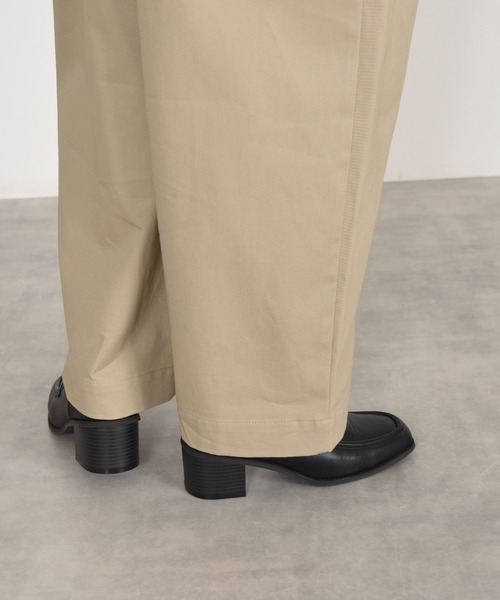 w closet（ダブルクローゼット）の「ヒールスクエアローファー（ローファー・レディース・ブラック/ブラウン・M/L）」の12枚目の写真