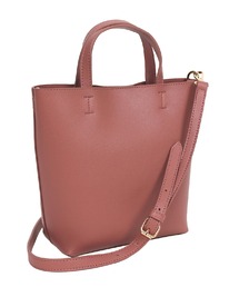 コンパクト2wayミディショルダーバッグ