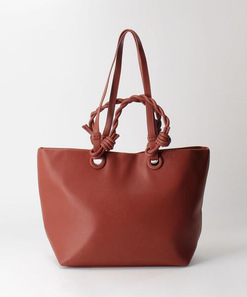 closet story(クローゼットストーリー)の「<closet story(クローゼットストーリー)>ネジリハンドル トートバッグ(トートバッグ・レディース・モカ/オレンジ系その他・FREE)」の10枚目の写真