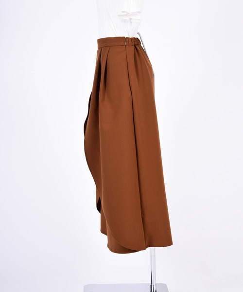 BDONNA（ビドンナ）の「ダブルクロス　ワイドパンツ（その他パンツ・レディース・ブラック/ブラウン・MEDIUM）」の16枚目の写真