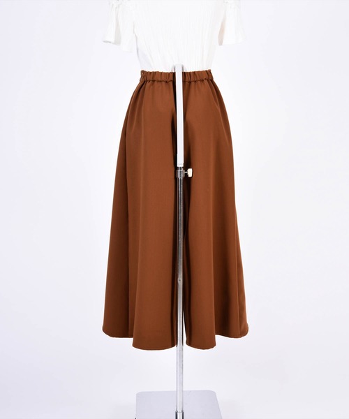 BDONNA（ビドンナ）の「ダブルクロス　ワイドパンツ（その他パンツ・レディース・ブラック/ブラウン・MEDIUM）」の17枚目の写真