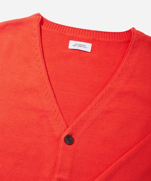 Saturdays NYC（サタデーズ ニューヨークシティ ）の「Michael Cardigan（カーディガン/ボレロ・メンズ・グリーン系その他2・L/M/S/X-SMALL/XL）」の4枚目の写真