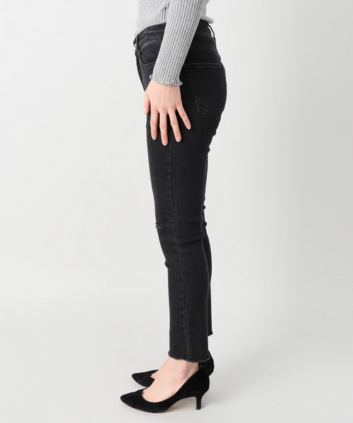 JOINT WORKS（ジョイントワークス）の「クラッシュスキニーパンツ（デニムパンツ・レディース・ブラック・SMALL）」の8枚目の写真