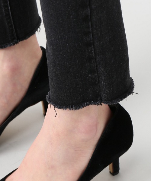 JOINT WORKS（ジョイントワークス）の「クラッシュスキニーパンツ（デニムパンツ・レディース・ブラック・SMALL）」の5枚目の写真