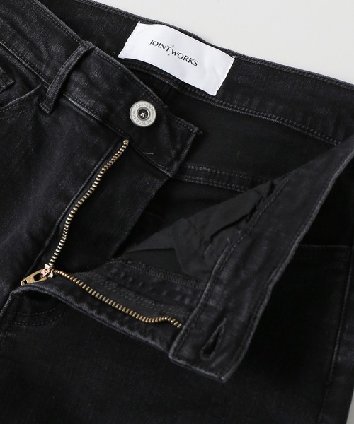 JOINT WORKS（ジョイントワークス）の「クラッシュスキニーパンツ（デニムパンツ・レディース・ブラック・SMALL）」の7枚目の写真