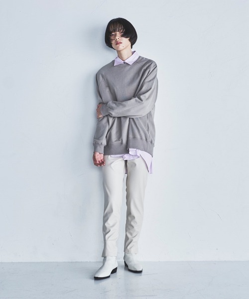 lautreamont BLEUBLANC（ロートレアモンブルーブラン）の「<lautreamont BLEUBLANC>フェイクレザースリムパンツ≪サスティナブル素材使用≫（その他パンツ・レディース・ブラック/ベージュ・9号/11号/7号）」の22枚目の写真