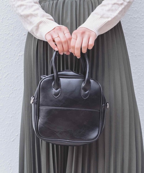 Clice de Paris（クリシェドゥパリス）の「K/2wayスクエアBAG（ハンドバッグ・レディース・ブラック/グリーン/ブラウン・ONESIZE）」の2枚目の写真