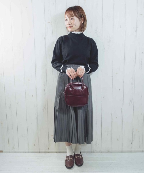 Clice de Paris（クリシェドゥパリス）の「K/2wayスクエアBAG（ハンドバッグ・レディース・ブラック/グリーン/ブラウン・ONESIZE）」の20枚目の写真