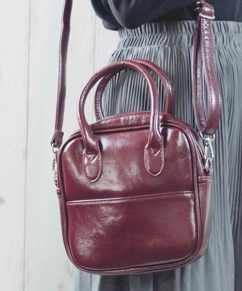 Clice de Paris（クリシェドゥパリス）の「K/2wayスクエアBAG（ハンドバッグ・レディース・ブラック/グリーン/ブラウン・ONESIZE）」の12枚目の写真