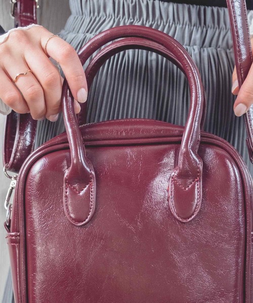 Clice de Paris（クリシェドゥパリス）の「K/2wayスクエアBAG（ハンドバッグ・レディース・ブラック/グリーン/ブラウン・ONESIZE）」の10枚目の写真