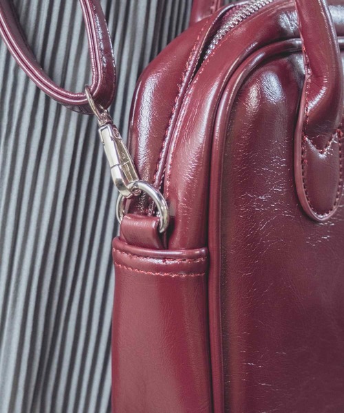 Clice de Paris（クリシェドゥパリス）の「K/2wayスクエアBAG（ハンドバッグ・レディース・ブラック/グリーン/ブラウン・ONESIZE）」の9枚目の写真