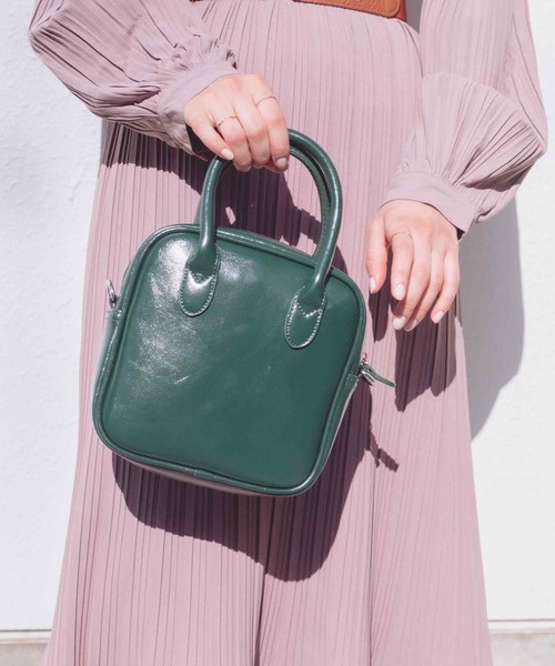 Clice de Paris（クリシェドゥパリス）の「K/2wayスクエアBAG（ハンドバッグ・レディース・ブラック/グリーン/ブラウン・ONESIZE）」の19枚目の写真