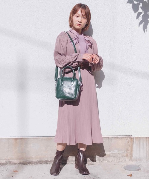 Clice de Paris（クリシェドゥパリス）の「K/2wayスクエアBAG（ハンドバッグ・レディース・ブラック/グリーン/ブラウン・ONESIZE）」の15枚目の写真