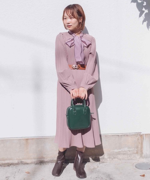 Clice de Paris（クリシェドゥパリス）の「K/2wayスクエアBAG（ハンドバッグ・レディース・ブラック/グリーン/ブラウン・ONESIZE）」の13枚目の写真
