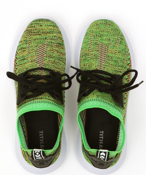 チチカカ（チチカカ）の「ジオメトリックニットスニーカー（スニーカー・レディース・パープル/イエロー/グリーン・MEDIUM/LARGE）」の15枚目の写真