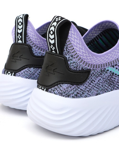 チチカカ（チチカカ）の「ジオメトリックニットスニーカー（スニーカー・レディース・パープル/イエロー/グリーン・MEDIUM/LARGE）」の22枚目の写真