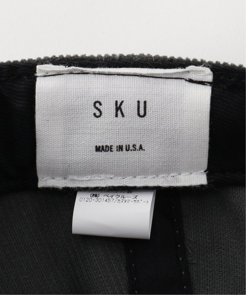 SAVE KHAKI UNITED（セーブカーキユナイテッド）の「SKU CORDUROY BASEBALL CAP（キャップ・メンズ・ベージュ/チャコールグレー・FREE）」の8枚目の写真