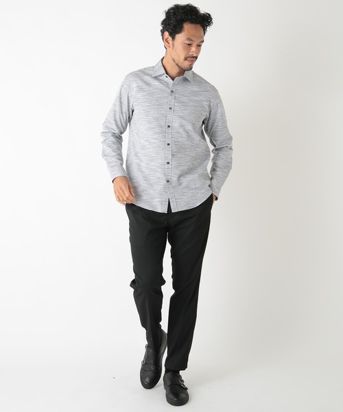 MEN'S BIGI(メンズビギ)の「プリシカルカルゼストレッチパンツ(その他パンツ・メンズ・ブラック/ベージュ/グレー・01/02/03/04)」の7枚目の写真