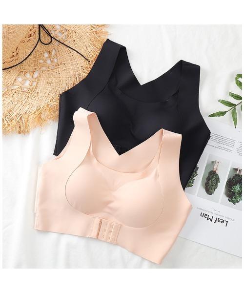 おしゃれスタ（オシャレスタ）の「ナイトブラ　クロスストラップベルト付きナイトブラジャー【補正下着】（ナイトブラ・レディース・ブラック/クリーム・S/M/L/XL/XXL）」の14枚目の写真