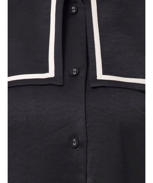 jouetie(ジュエティ)の「スクエアカラーロングワンピース(ワンピース・レディース・ブラック/ブルー/アイボリー・MEDIUM)」の11枚目の写真