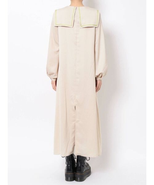 jouetie(ジュエティ)の「スクエアカラーロングワンピース(ワンピース・レディース・ブラック/ブルー/アイボリー・MEDIUM)」の18枚目の写真