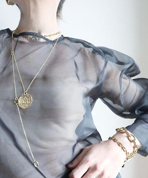 ASTRAET(アストラット)の「▲<in mood(インムード)>OVAL ブレスレット(ブレスレット・レディース・シルバー/ゴールド・FREE)」の9枚目の写真