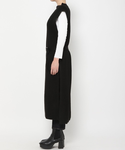PAGEBOY（ページボーイ）の「ハイネックロングベストワンピース（ワンピース・レディース・チャコールグレー/ブラック・FREE）」の8枚目の写真