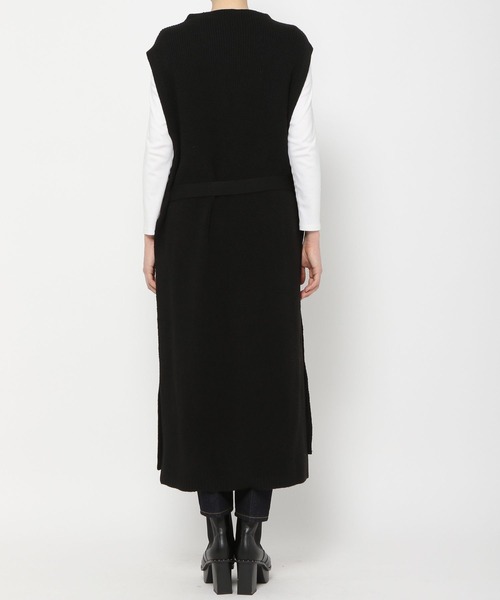 PAGEBOY（ページボーイ）の「ハイネックロングベストワンピース（ワンピース・レディース・チャコールグレー/ブラック・FREE）」の9枚目の写真