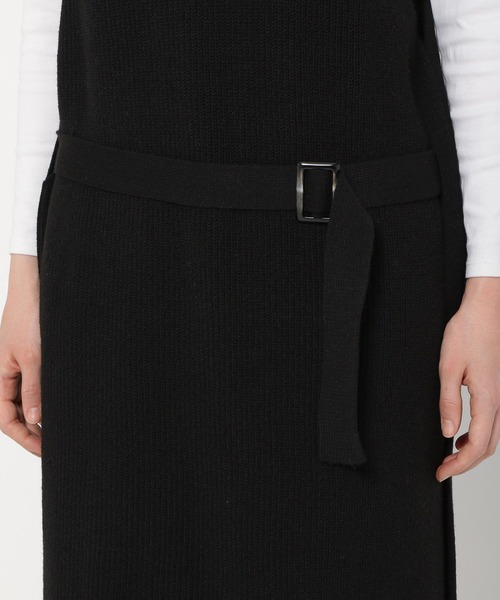 PAGEBOY（ページボーイ）の「ハイネックロングベストワンピース（ワンピース・レディース・チャコールグレー/ブラック・FREE）」の12枚目の写真