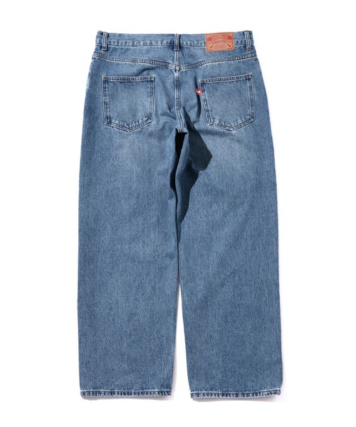 WHO'S WHO gallery（フーズフーギャラリー）の「【KOOKY'N/クーキー】クラッシュワイドデニム（デニムパンツ・メンズ・ブラック/サックスブルー・FREE）」の17枚目の写真