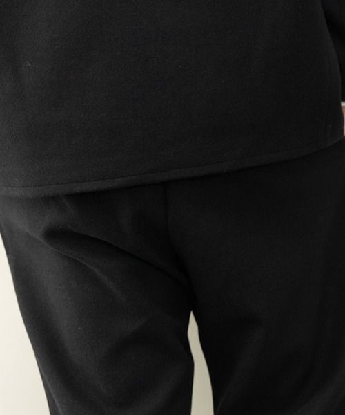 ARCHIVER(アーカイバ)の「【Sa】【it】フェイクウール ワイドテーパード シェフパンツ(その他パンツ・メンズ・ブラック/ベージュ系/パープル系/オートミール・M/LL/L)」の11枚目の写真