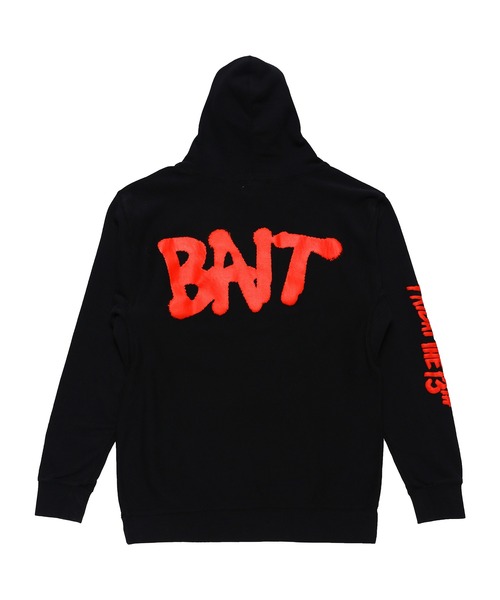 BAIT（ベイト）の「【2112_F13】FRIDAY THE 13TH MASK HOODIE 217-F13-PRK-001（パーカー・メンズ・ブラック・MEDIUM/LARGE/X-LARGE/XX-LARGE）」の4枚目の写真