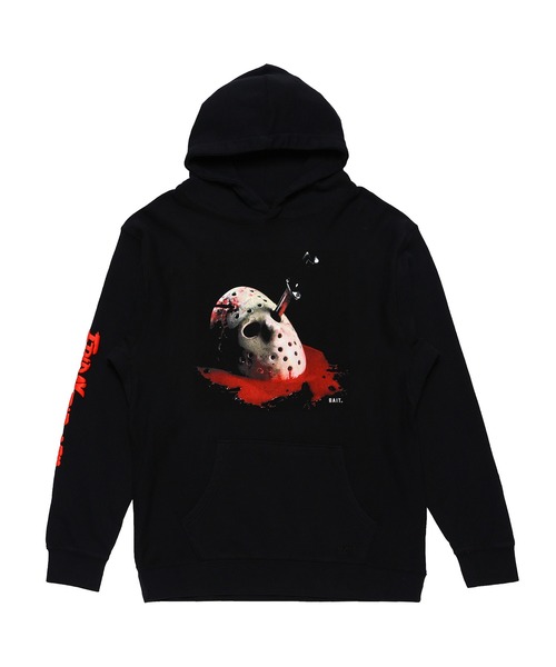 BAIT（ベイト）の「【2112_F13】FRIDAY THE 13TH MASK HOODIE 217-F13-PRK-001（パーカー・メンズ・ブラック・MEDIUM/LARGE/X-LARGE/XX-LARGE）」の5枚目の写真