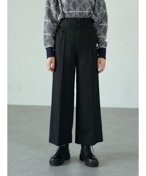 earth music&ecology（アースミュージックアンドエコロジー）の「2wayサス付きパンツ＊（その他パンツ・レディース・ブラック/その他12/ブラウン系その他4・S/M）」の7枚目の写真