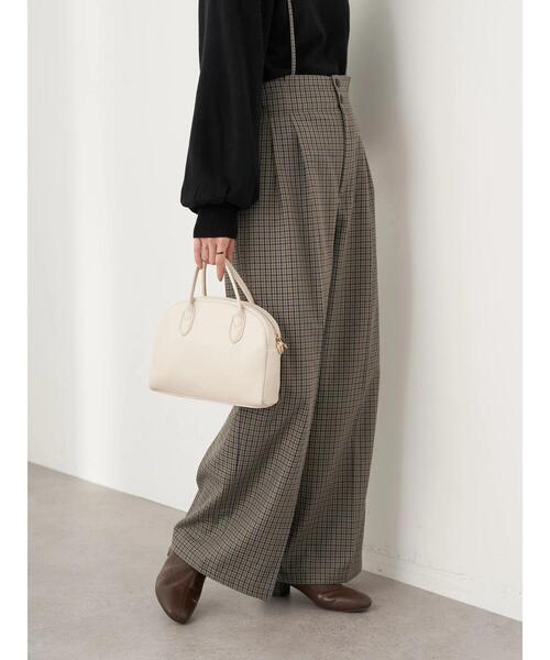 earth music&ecology（アースミュージックアンドエコロジー）の「2wayサス付きパンツ＊（その他パンツ・レディース・ブラック/その他12/ブラウン系その他4・S/M）」の12枚目の写真