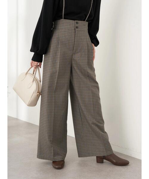 earth music&ecology（アースミュージックアンドエコロジー）の「2wayサス付きパンツ＊（その他パンツ・レディース・ブラック/その他12/ブラウン系その他4・S/M）」の14枚目の写真