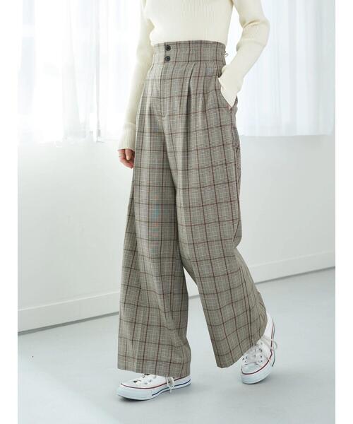 earth music&ecology（アースミュージックアンドエコロジー）の「2wayサス付きパンツ＊（その他パンツ・レディース・ブラック/その他12/ブラウン系その他4・S/M）」の20枚目の写真