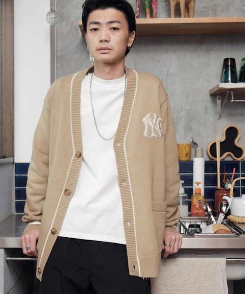 MLB（メジャーリーグベースボール）の「【ユニセックスで着用可能】MLB KOREA / エムエルビーコリア BASIC CARDIGAN