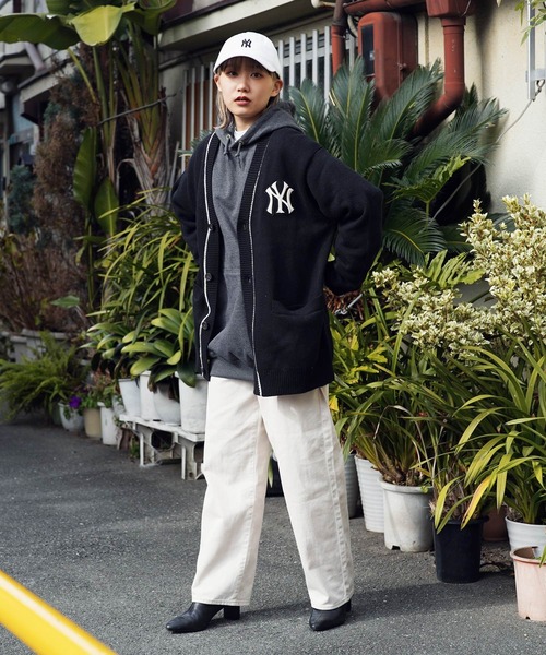MLB（メジャーリーグベースボール）の「【ユニセックスで着用可能】MLB KOREA / エムエルビーコリア BASIC CARDIGAN