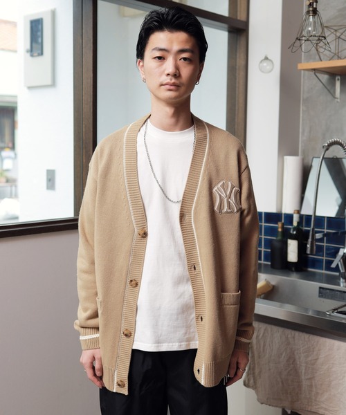 MLB（メジャーリーグベースボール）の「【ユニセックスで着用可能】MLB KOREA / エムエルビーコリア BASIC CARDIGAN