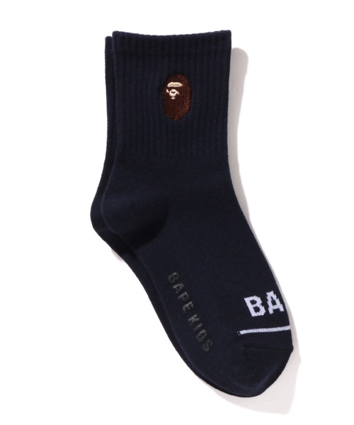 A BATHING APE（アベイシングエイプ）の「APE HEAD RIB SOCKS K