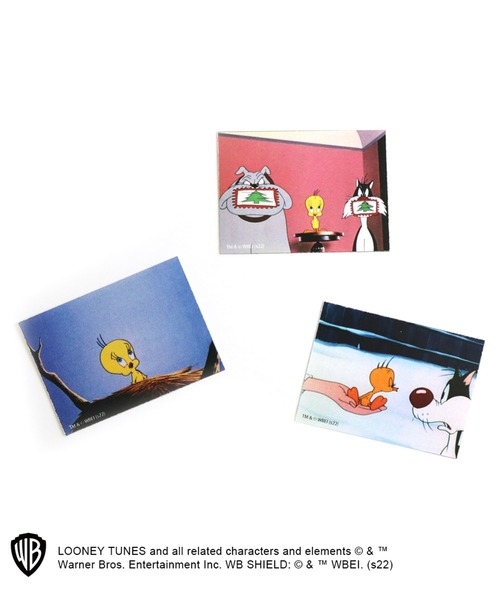 ACCOMMODE(アコモデ)の「ルーニー・テューンズ / スクリーンステッカー(ステッカー/テープ・レディース・ブルー/グリーン/イエロー/ピンク・FREE)」の7枚目の写真