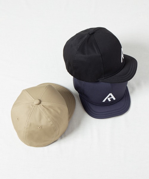 RACAL（ラカル）の「RA UMPIRE CAP / RA アンパイアキャップ（キャップ・メンズ・ベージュ/ネイビー/ブラック・X-LARGE/MEDIUM/LARGE）」の11枚目の写真