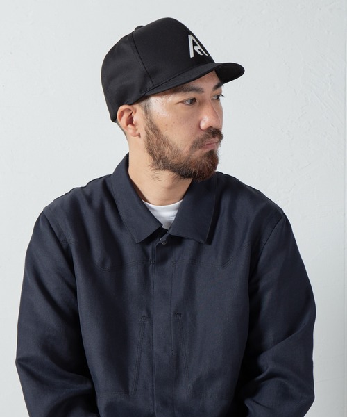RACAL（ラカル）の「RA UMPIRE CAP / RA アンパイアキャップ（キャップ・メンズ・ベージュ/ネイビー/ブラック・X-LARGE/MEDIUM/LARGE）」の8枚目の写真