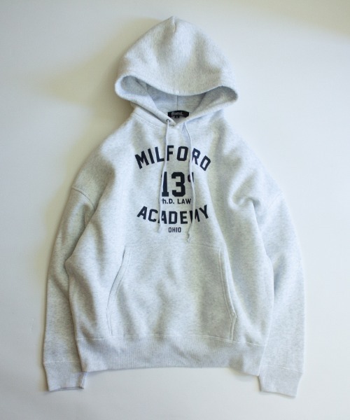 ALL ORDINARIES(オールオーディナリーズ)の「MILFORDビッグプルパーカー(パーカー・レディース・アッシュグレー/ベージュ/ネイビー・M)」の20枚目の写真