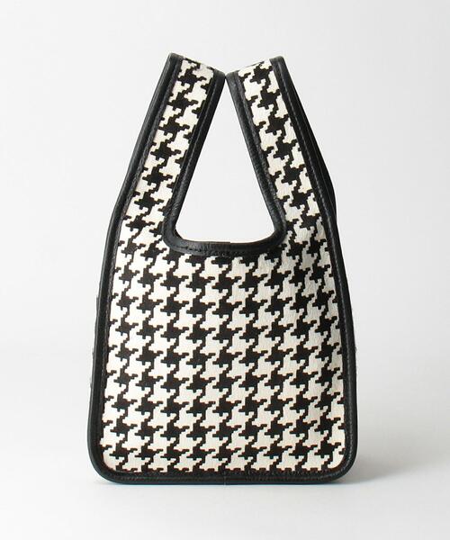 BEAUTY&YOUTH UNITED ARROWS（ビューティーアンドユースユナイテッドアローズ）の「BY ハウンドトゥース ショッパー トートバッグ（トートバッグ・レディース・その他1・FREE）」の3枚目の写真